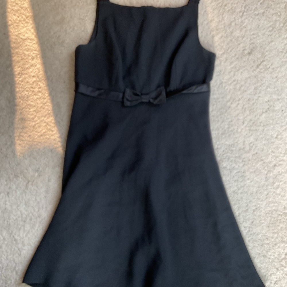 🪸 Laundry By Shelli Segal Black Kids Dress with Bow